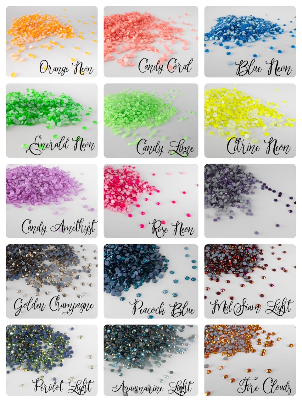 Custom Rhinestone Text Rhinestone Transfer - Sports Hat Font