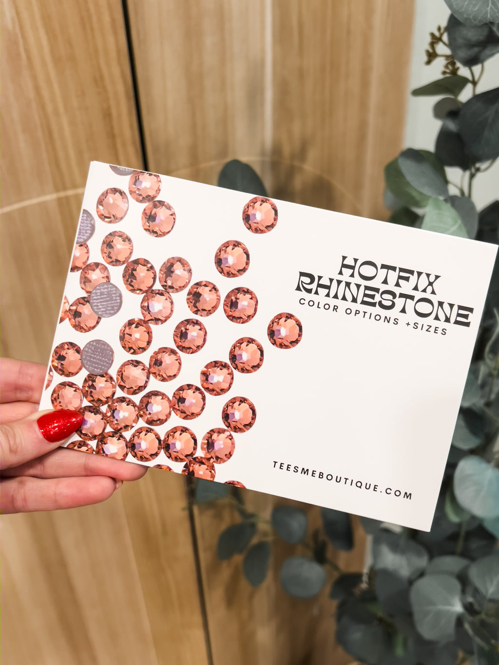 Rhinestone Color + Size Book