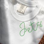 Jets Collar SHEET OF FOUR SPANGLE TRANSFER