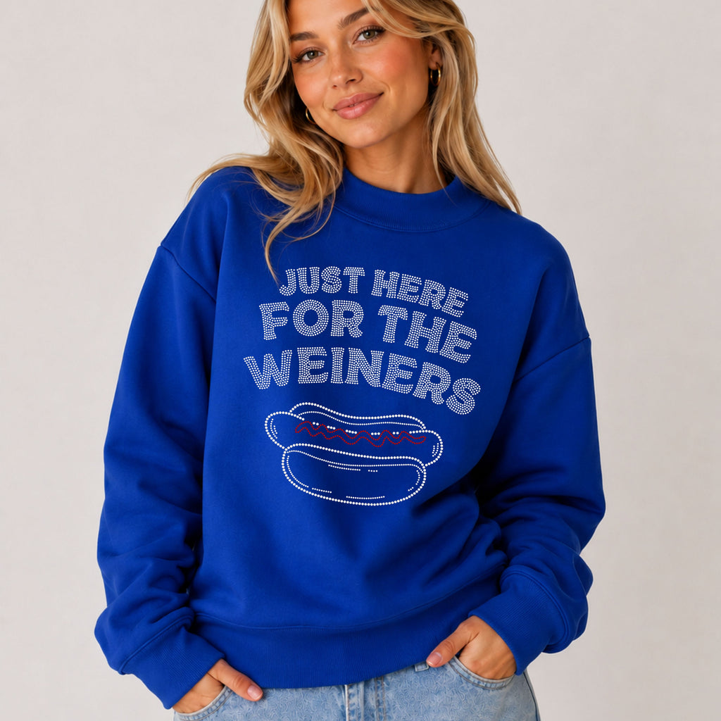 READY TO SHIP //  Just Here for the Weiners SPANGLE TRANSFER c. 101 + 102