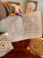 Karma is the Guy on the Chiefs SPANGLES TRANSFER