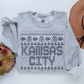 Kansas City Christmas Sweater SPANGLES TRANSFER