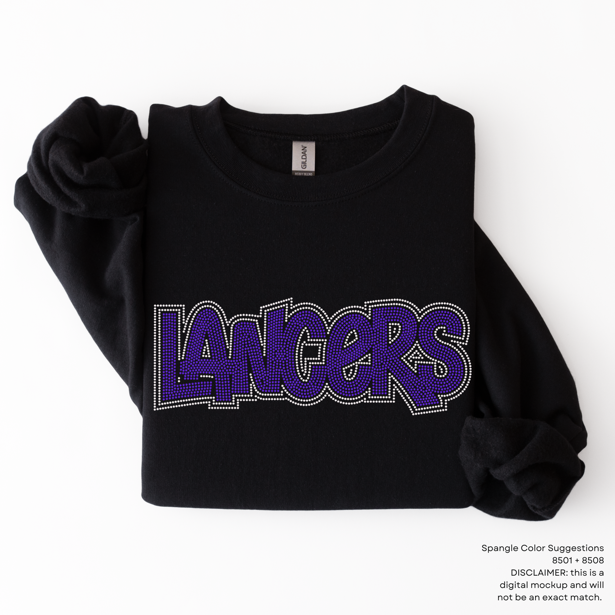 Lancers Double Outline SPANGLE TRANSFER