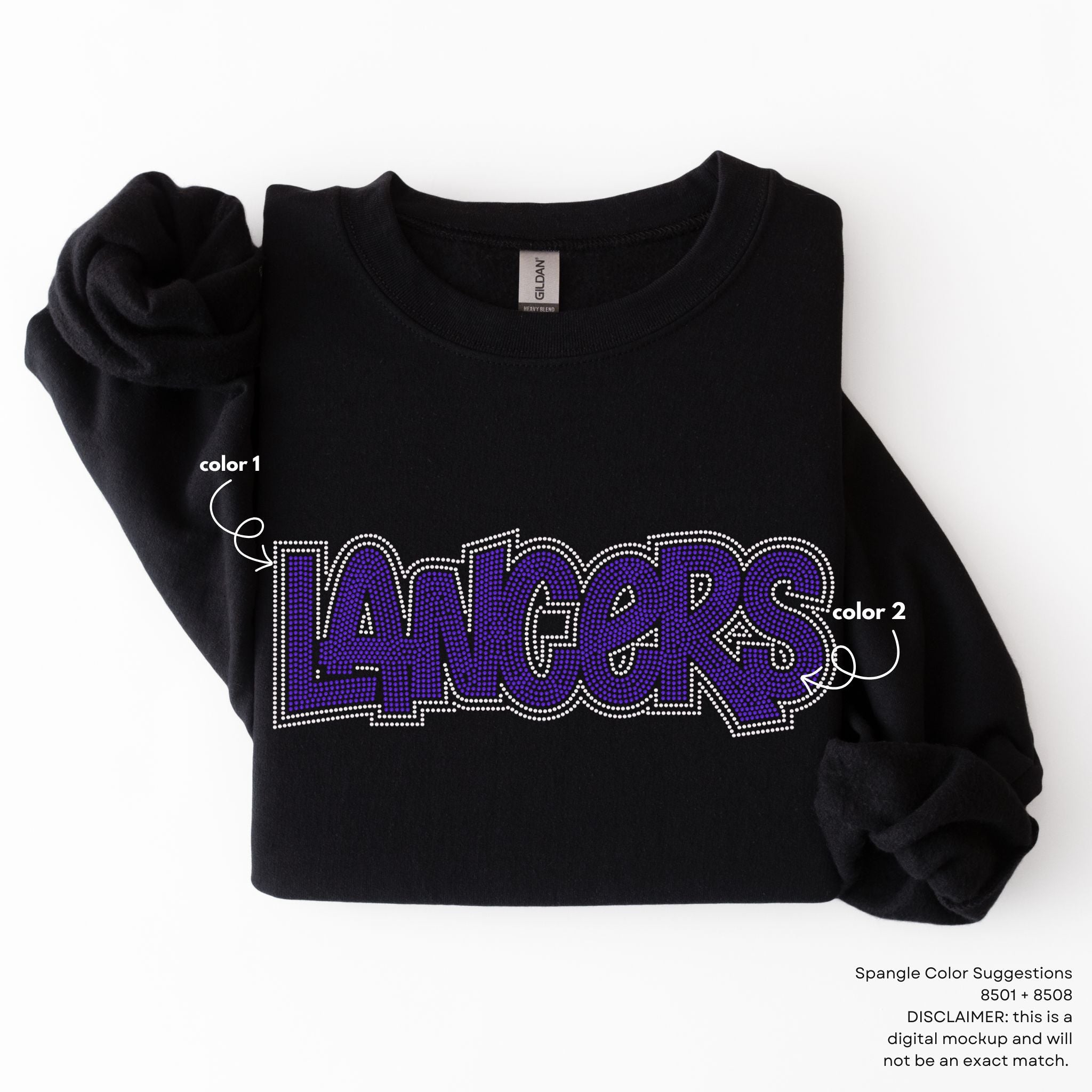 Lancers Double Outline SPANGLE TRANSFER