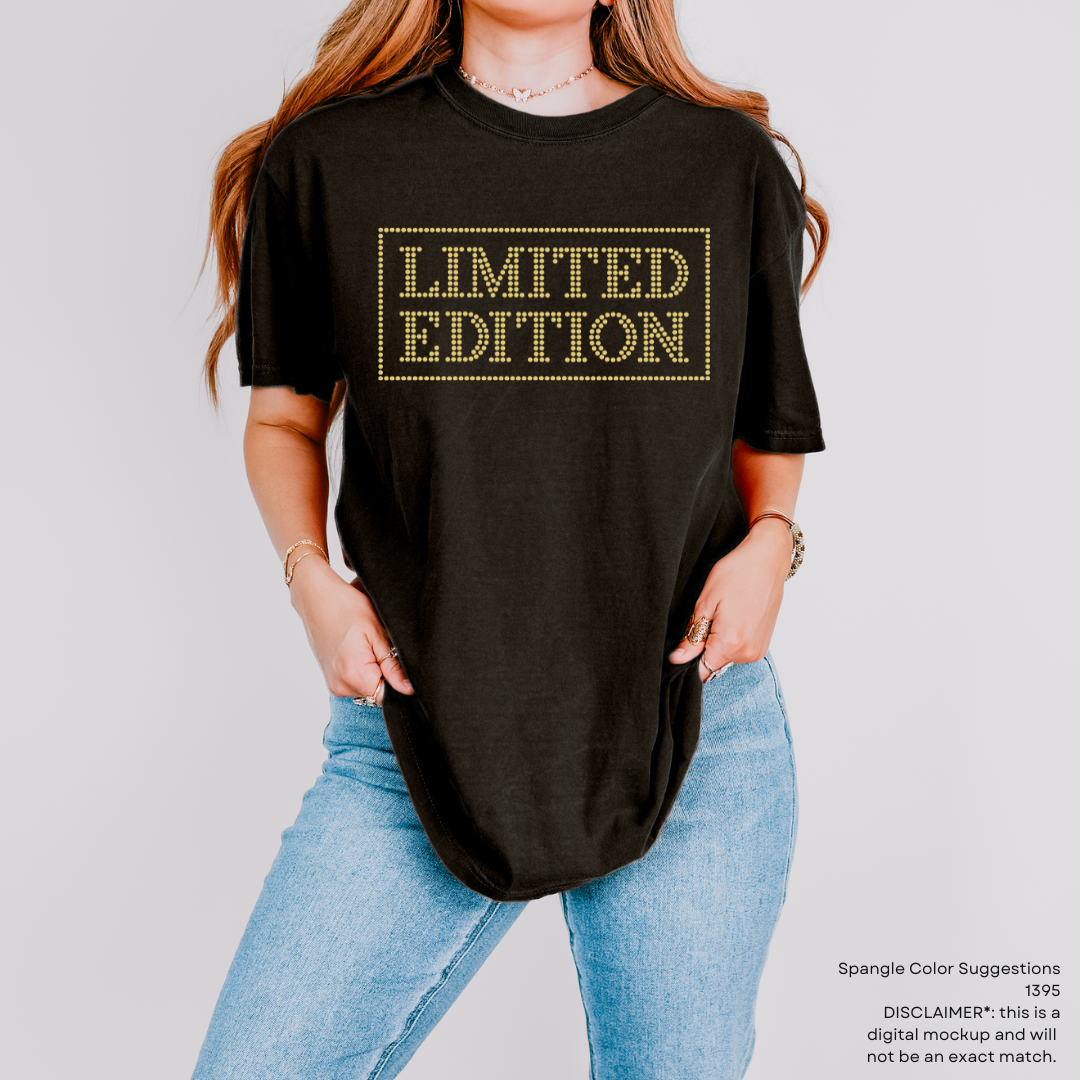 READY TO SHIP // Limited Edition SPANGLE TRANSFER c. 1395