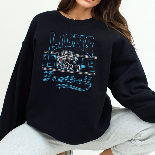 Lions Football 1934 RHINESTONE TRANSFER