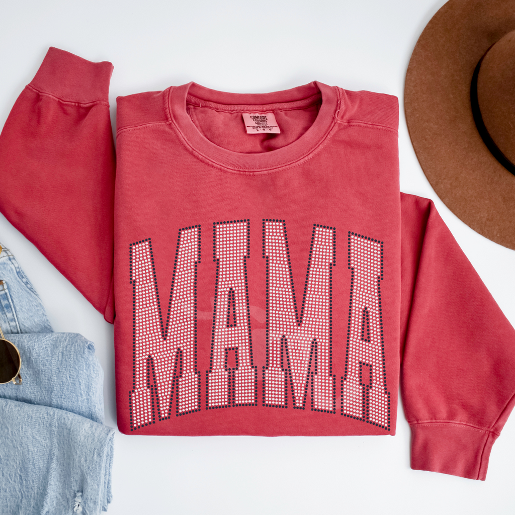 Mama Curved SPANGLES TRANSFER