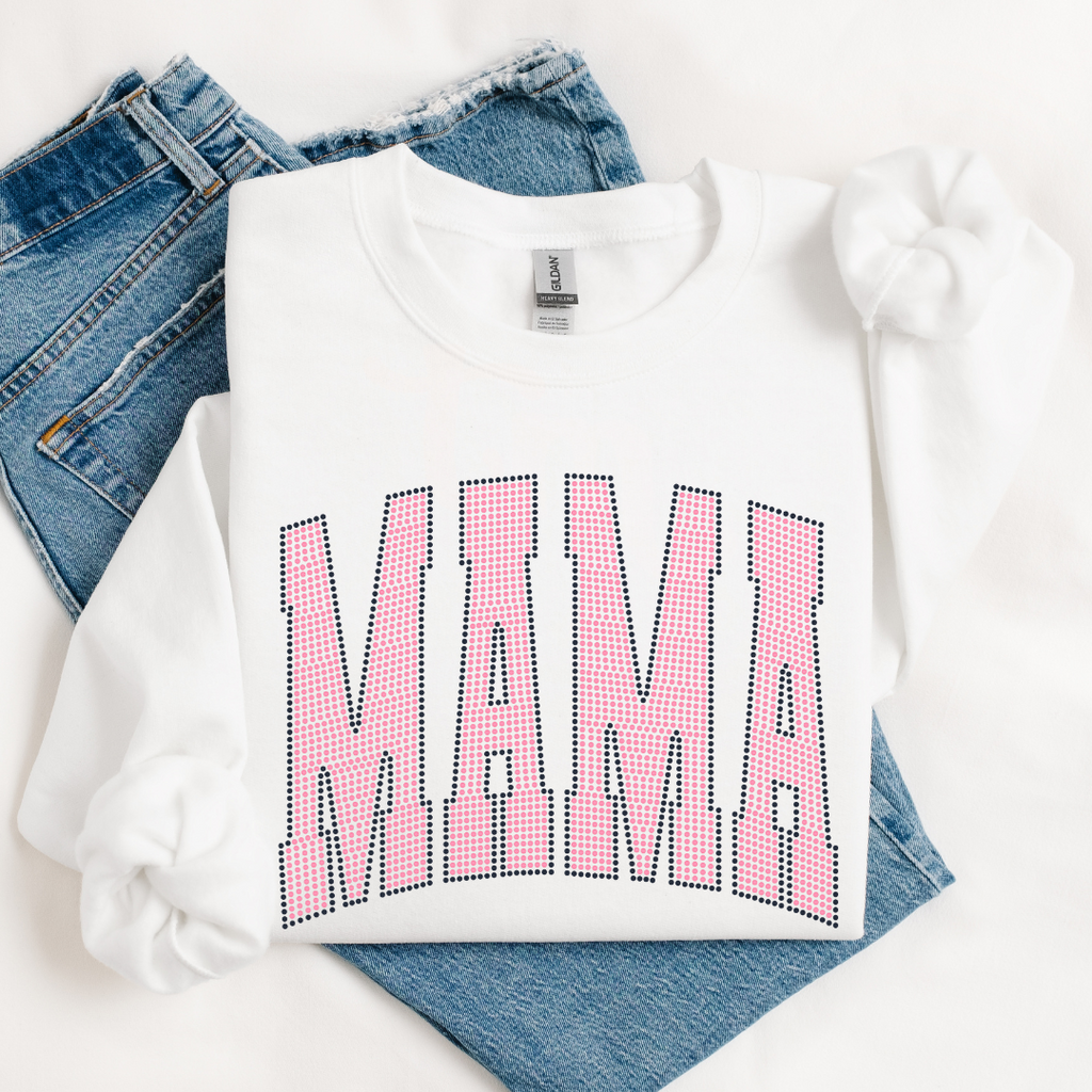 Mama Curved SPANGLES TRANSFER