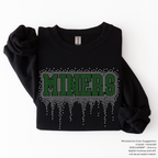 Miners Athletic Drip RHINESTONE TRANSFER