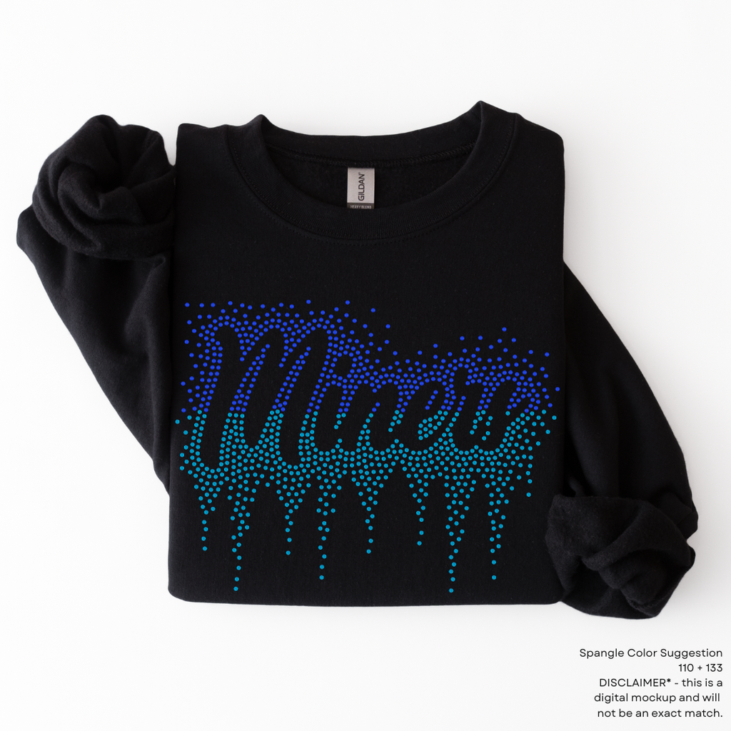 Miners Ombre Drip SPANGLE TRANSFER