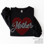 READY TO SHIP // Mothers Day Heart SPANGLE TRANSFER c. 8501 + 8502