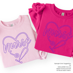 Nurse Heart Stethoscope SPANGLES TRANSFER