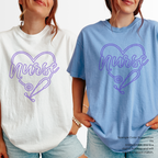Nurse Heart Stethoscope SPANGLES TRANSFER