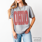 Ohio Oversized SPANGLE TRANSFER