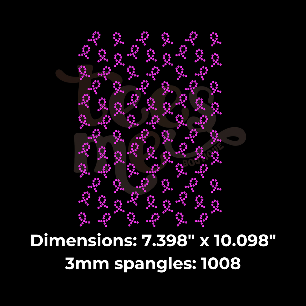 Ribbons Pattern SPANGLE TRANSFER