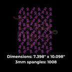 Ribbons Pattern SPANGLE TRANSFER