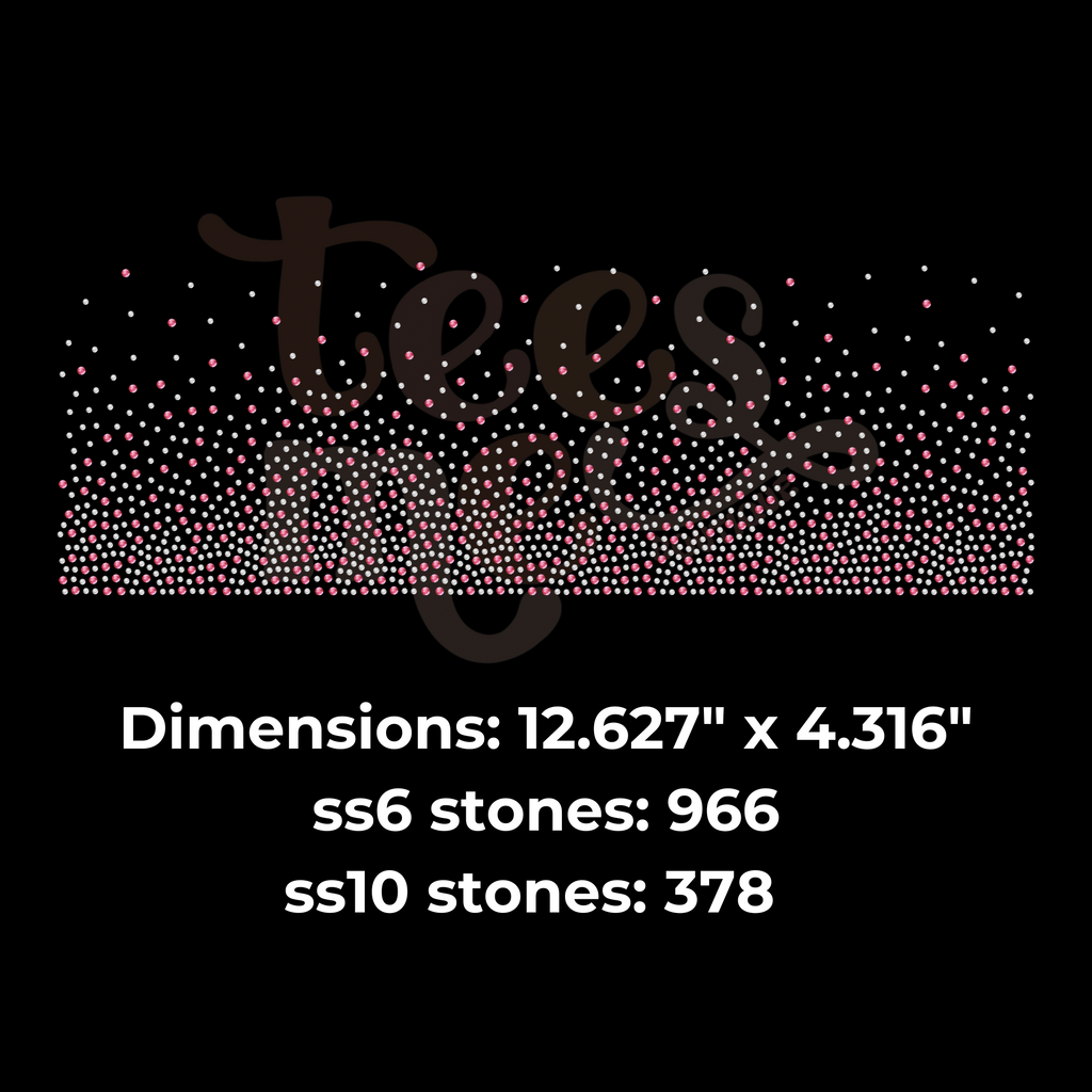 Pattern 1 RHINESTONE TRANSFER