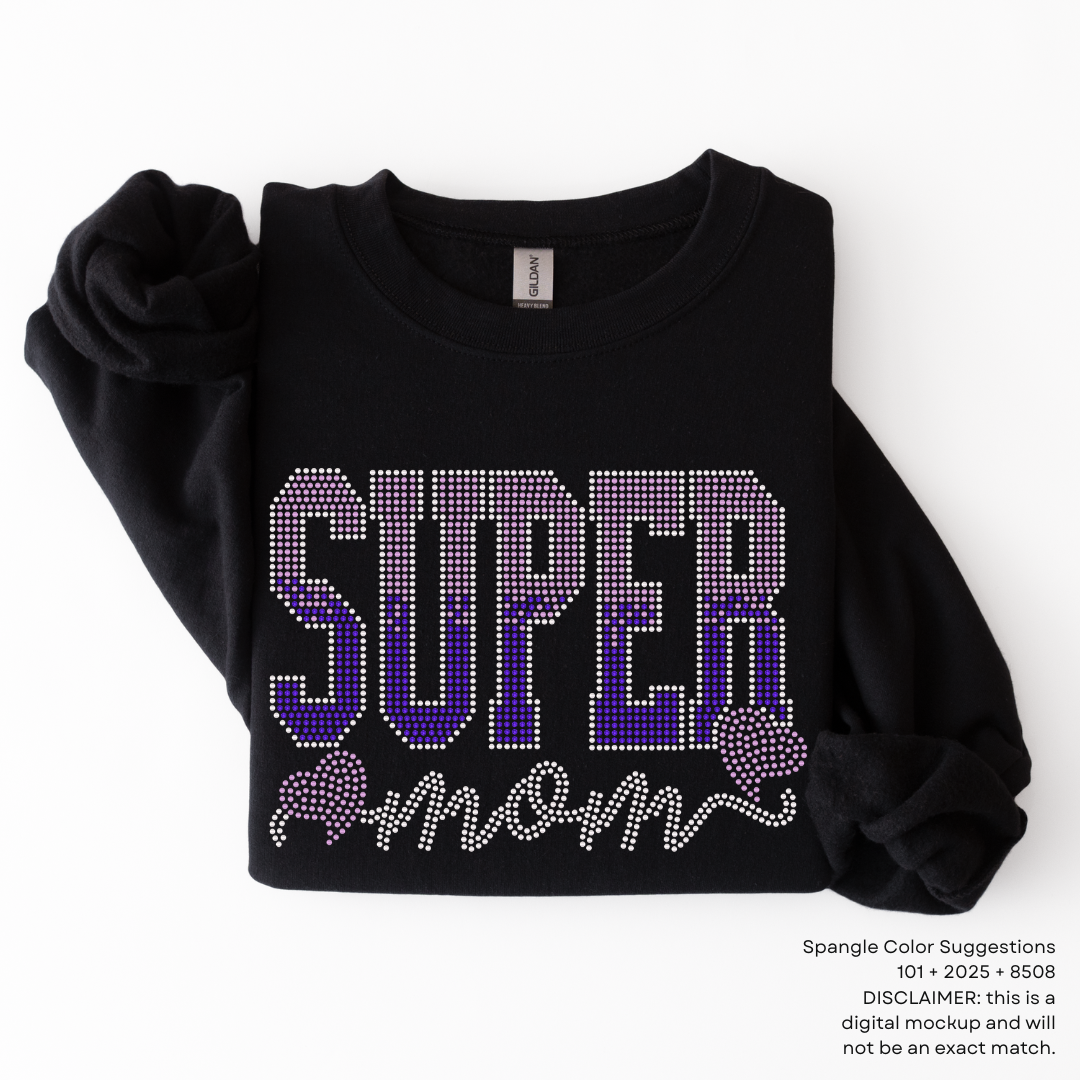 READY TO SHIP // Ombre Super Mom SPANGLE TRANSFER c. 101 + 2025 + 8508