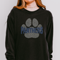 Panthers Paw RHINESTONE TRANSFER