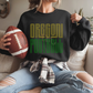 Vintage Oregon Football SPANGLE TRANSFER