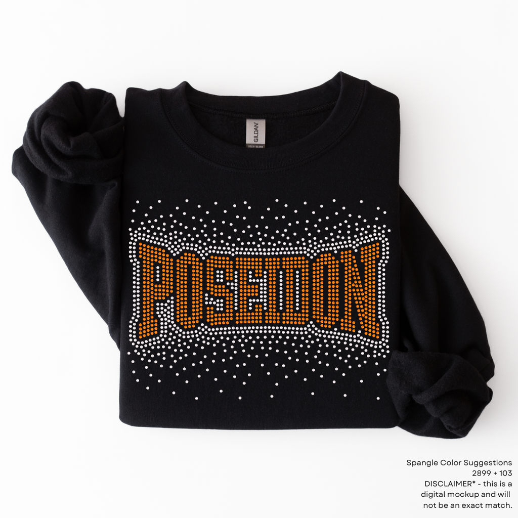 Poseidon Arched Scatter SPANGLE TRANSFER