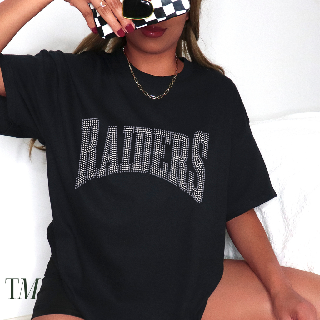 Raiders Fade SPANGLE TRANSFER