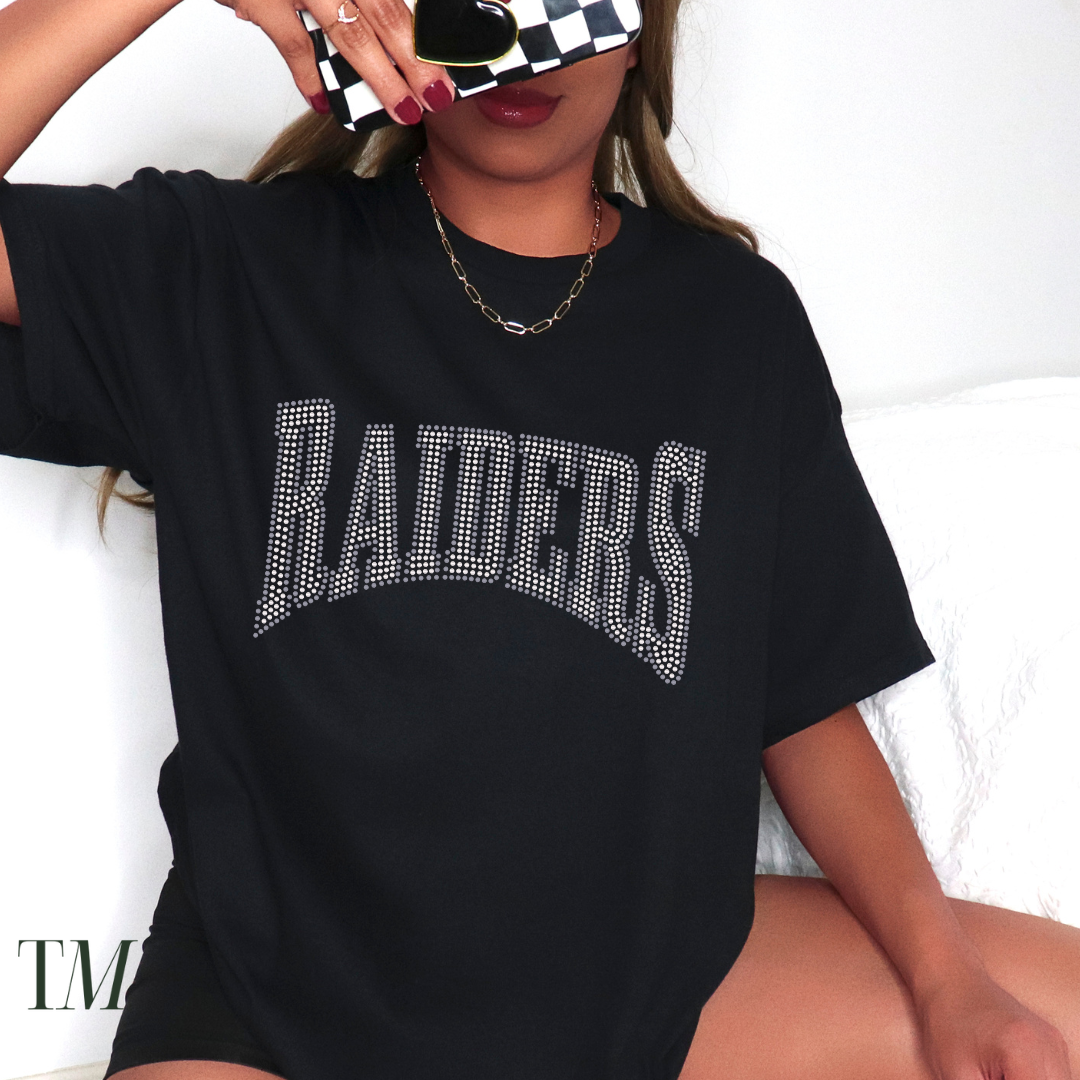 Raiders Fade SPANGLE TRANSFER