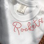 Rockets Collar SHEET OF FOUR SPANGLE TRANSFER