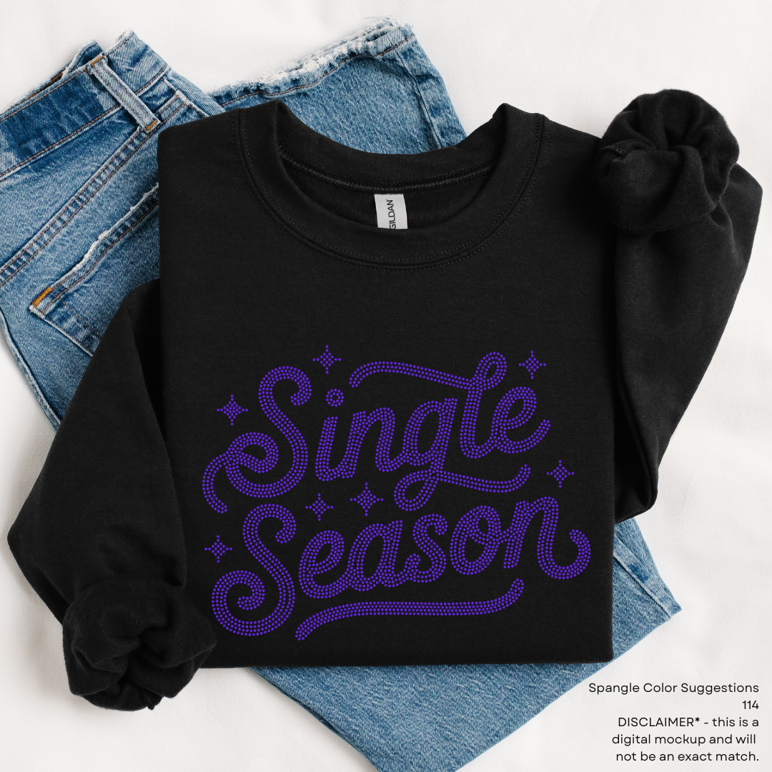 Single Season SPANGLES TRANSFER