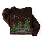 Snowy Christmas Trees SPANGLES TRANSFER