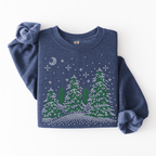 Snowy Christmas Trees SPANGLES TRANSFER