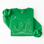 Snowy Christmas Trees SPANGLES TRANSFER