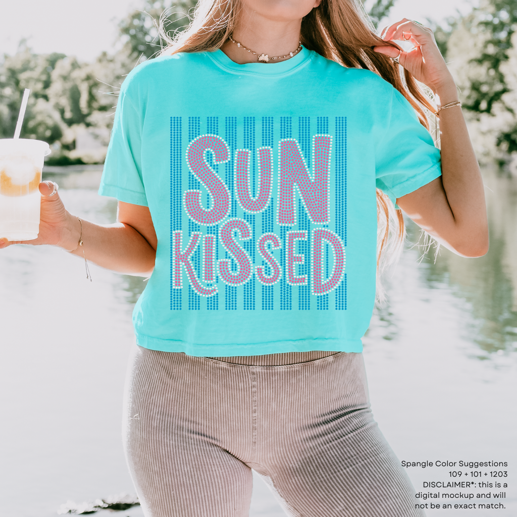 Sunkissed Striped SPANGLES TRANSFER