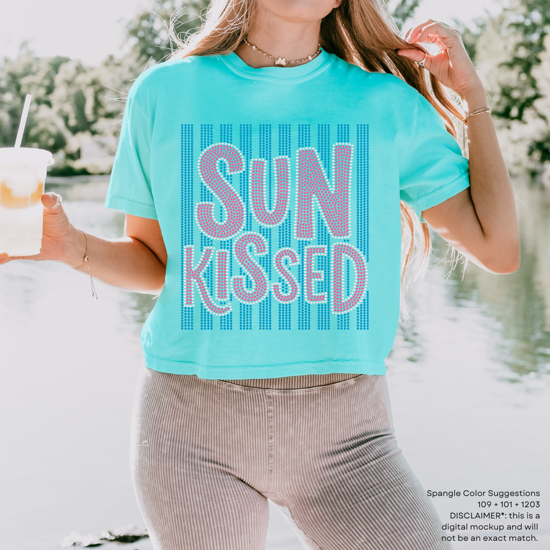 Sunkissed Striped SPANGLES TRANSFER