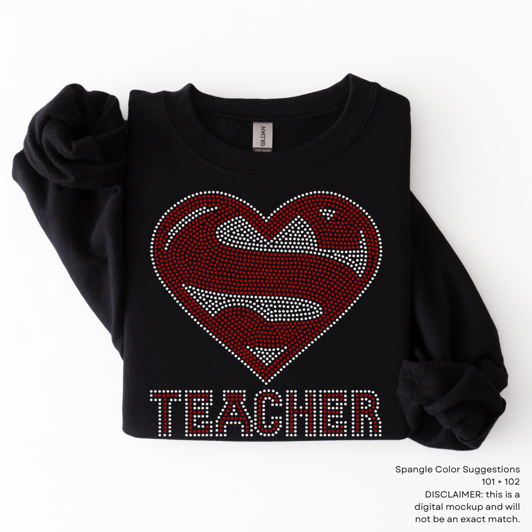 READY TO SHIP // Super Teacher SPANGLE TRANSFER c. 101 + 102