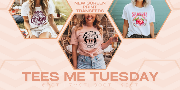 Screen Print Transfers + Rhinestone & Spangle Transfers + More – Tees ...