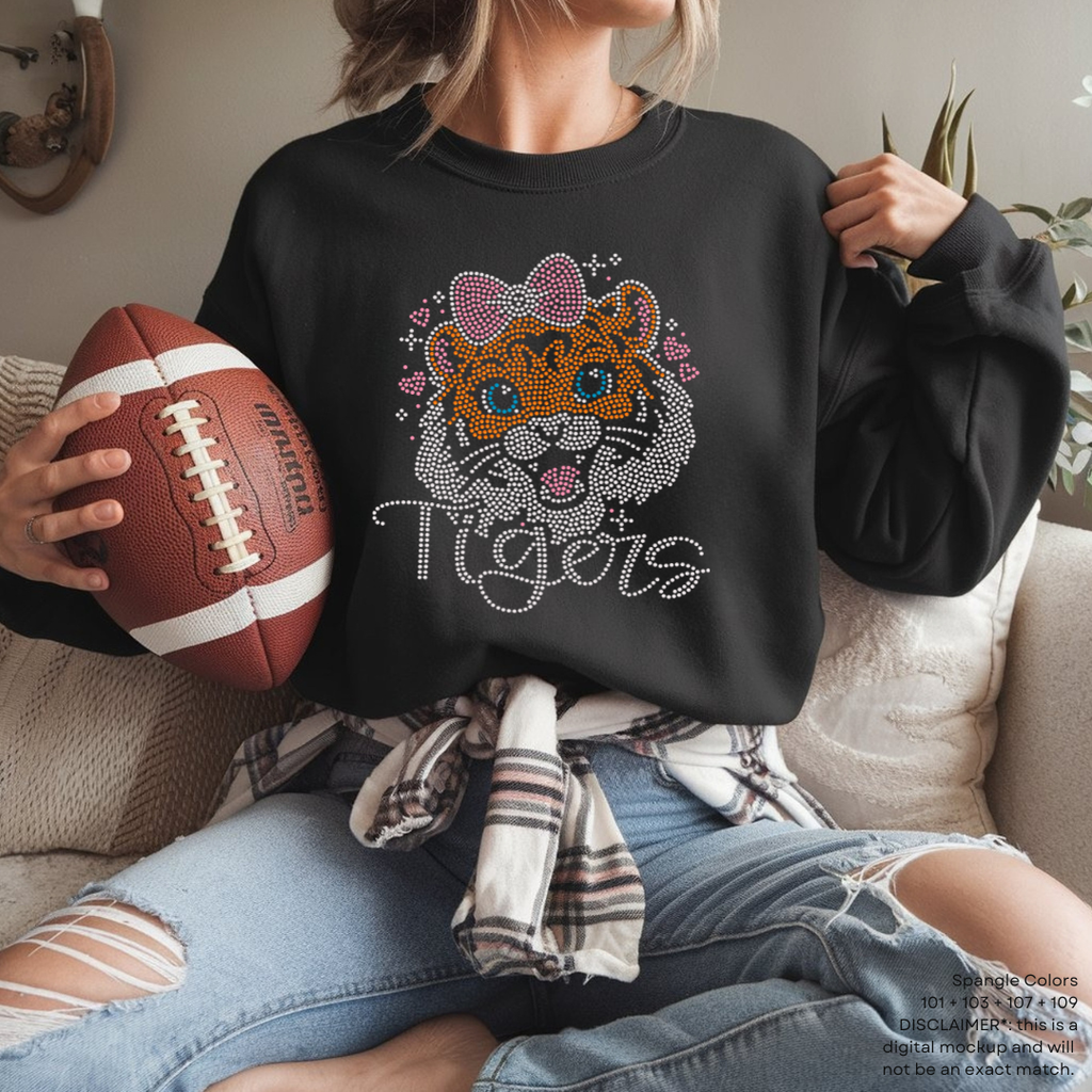READY TO SHIP // Tigers Girl SPANGLE TRANSFER c. 101 + 103 + 107 + 109