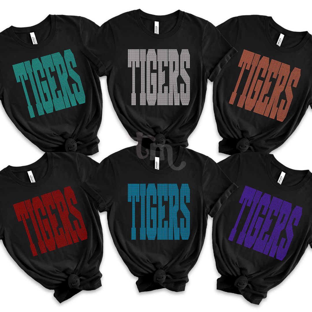 Tigers OVERSIZED SPANGLE TRANSFER