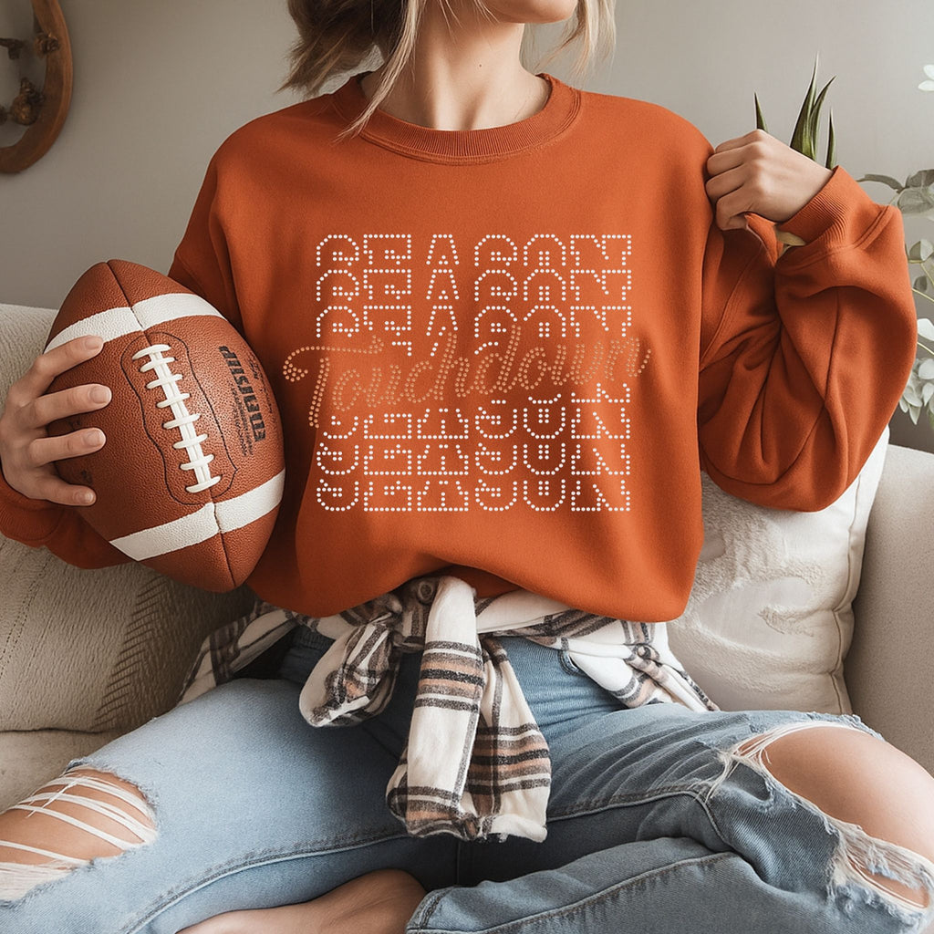 MADE TO ORDER // Touchdown Season Stacked SPANGLE TRANSFER c. 101 + 116