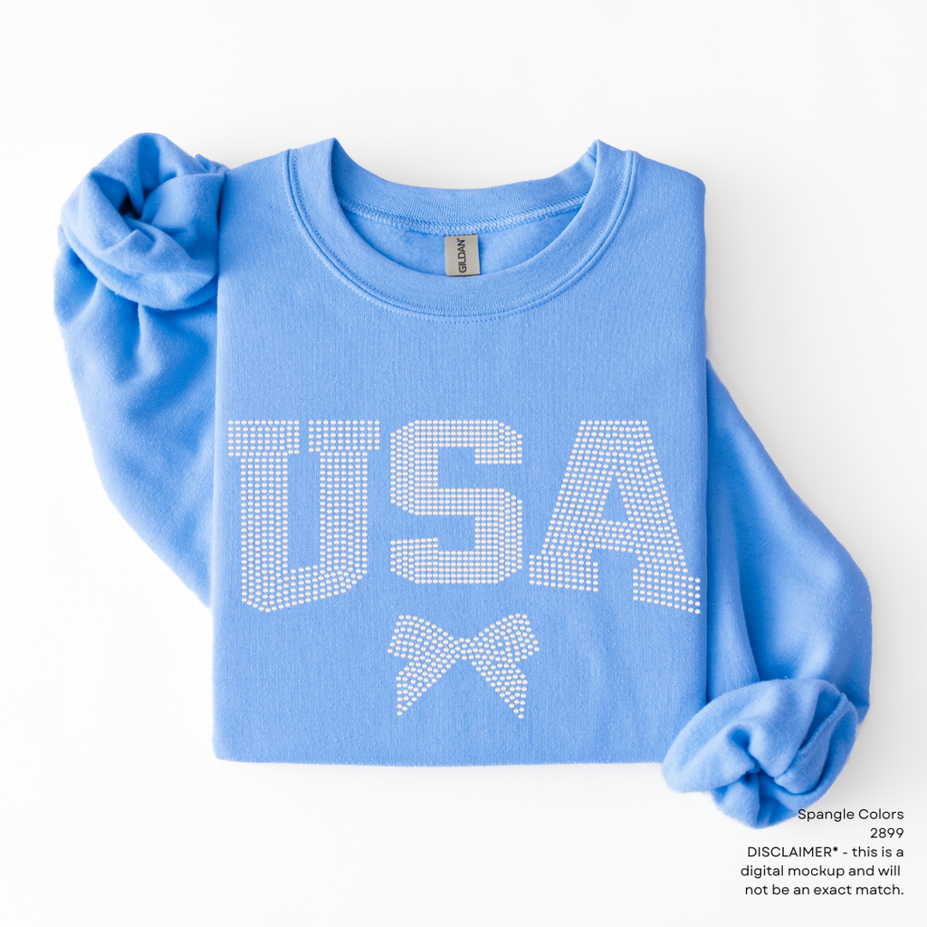 Varsity USA w/ Bow SPANGLE TRANSFER