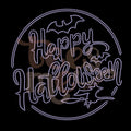 Happy Halloween RHINESTONE TRANSFER