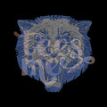 Bearcat Mascot RHINESTONE TRANSFER