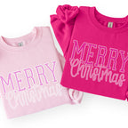 MADE TO ORDER // Varsity Merry Christmas SPANGLE TRANSFER c. 2899 + 1290