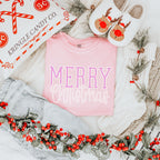 MADE TO ORDER // Varsity Merry Christmas SPANGLE TRANSFER c. 2899 + 1290