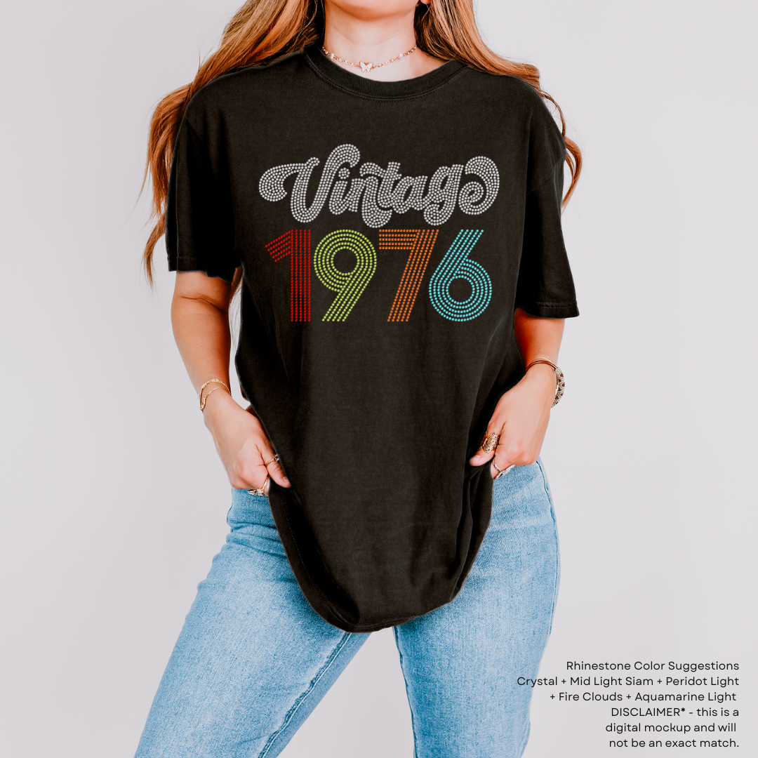 Semi Custom - Vintage Birth Year