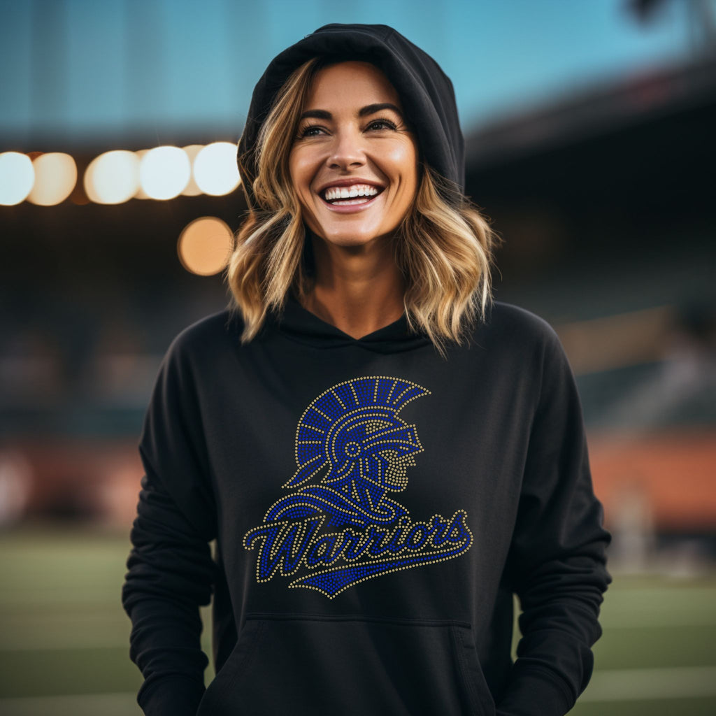 Warriors School Spirit SPANGLE TRANSFER