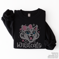 READY TO SHIP // Wildcats Girl SPANGLE TRANSFER c. 101 + 107 + 109