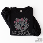 READY TO SHIP // Wildcats Girl SPANGLE TRANSFER c. 101 + 107 + 109