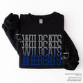 Wildcats Stacked SPANGLE TRANSFER