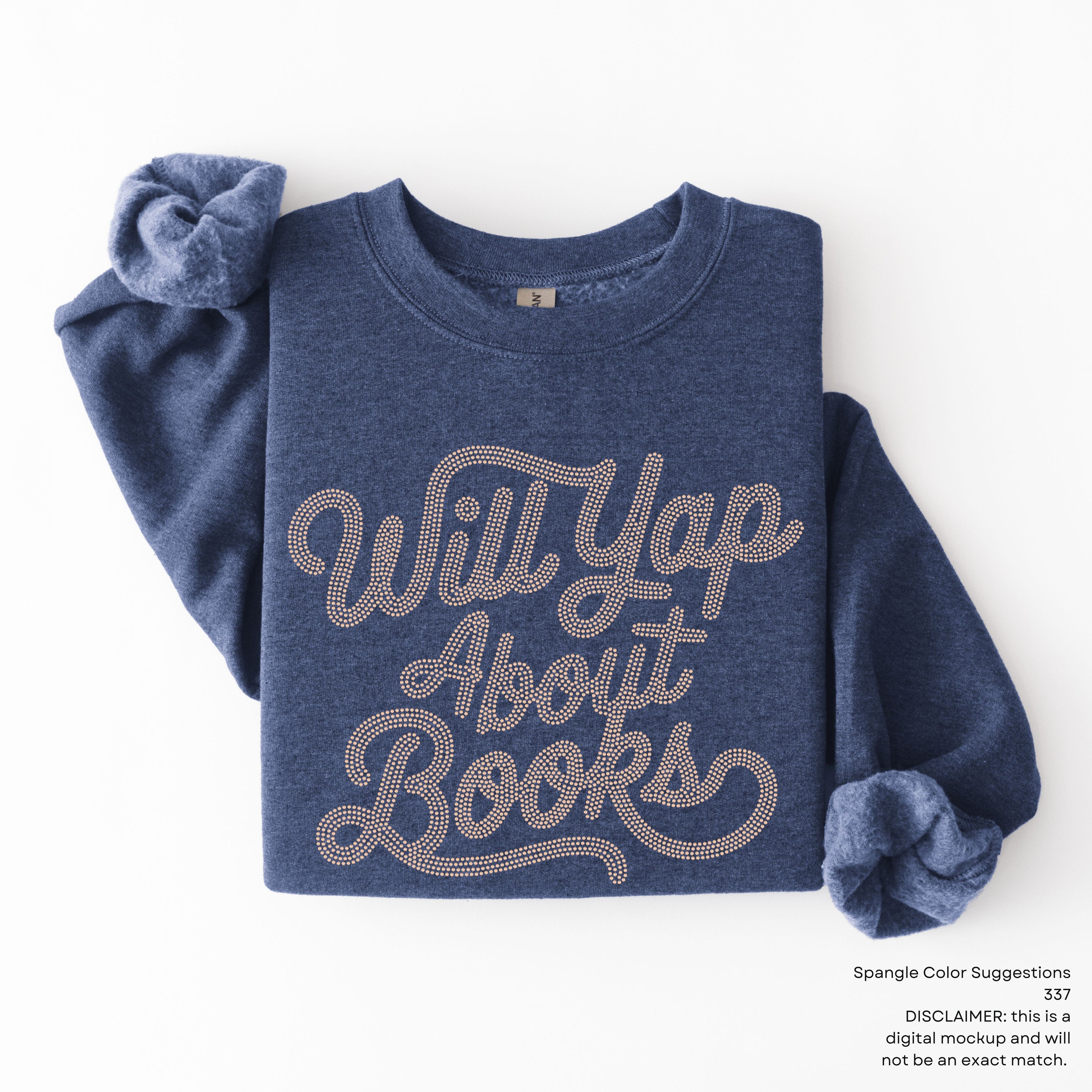 Will Yap About Books SPANGLES TRANSFER